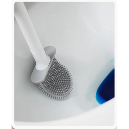 Silicone Toilet Brush with Wall Patch